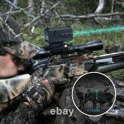 Mini Tactical Rifle Scope Laser Hunting Range Finder Sight Distance Meter 800m