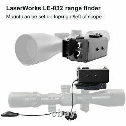 Mini Télémètre De Chasse 700m Distance Speed Measurer Night Laser Range Finder
