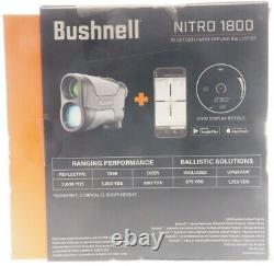 New Bushnell Nitro 1800 Laser Rangefinder, 6x24mm, Gun Metal Gray, Ln1800igg