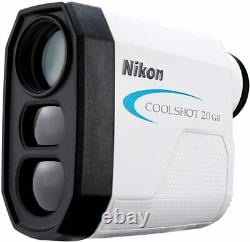 Nikon Coolshot 20 Gii Golf Laser Rangefinder Blanc
