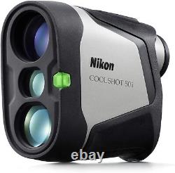 Nikon Golf Laser Rangefinder Coolshot 50i 6x Gamme D'agrandissement/51090m