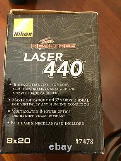 Nikon Laser 440 Équipe Realtree Range Compact Finder Résistant À L'eau