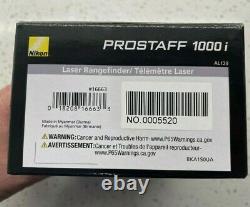 Nikon Prostaff 1000i Laser Rangefinder 16663 Démo Unité Display Store