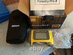 Nouveau Nikon Forestry Pro II Laser Télémètre Hypsomètre Nib Livraison Gratuite