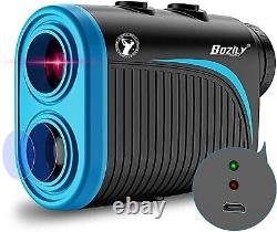 Nouveau télémètre laser rechargeable BLX3 Bozily Golf avec ajustement de pente de 1200 yards