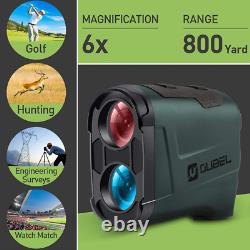 Oubel Golf Rangefinder, Nouvelle Gamme Laser Haute Précision 800 Yard, Vert
