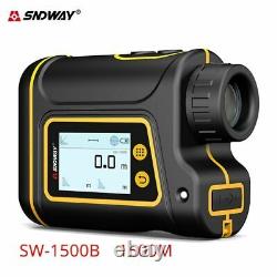 Sadway Laser Range Finder 6x Télescope Distance Meter 600m/1500m Hunt Golf Sport