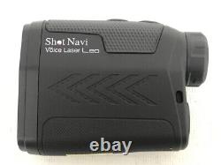 Shot Navi Voice Laser Leo Laser Rangefinder Shot Navi Golf N7547956