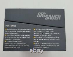 Sig Sauer Kilo2200mr 7x25mm Laser Gamme De Recherche De Graphite Monoculaire
