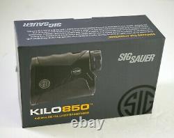 Sig Sauer Kilo 850 4x20 Laser Numérique Rangefinder À Peine Utilisé Dans La Boîte Complète
