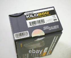 Sig Sauer Kilo 850 4x20 Laser Numérique Rangefinder À Peine Utilisé Dans La Boîte Complète