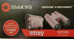 Simmons Spl620bwc Venture & Protarget Laser Rangefinder And Binoculars Combo Kit