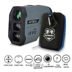 Télémètre de golf pour la chasse, télescope de golf avec mode ajusté pour pente et mesure laser de distance