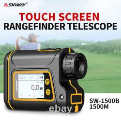 Télémètre laser de golf 600/1000/1500m Télescope de chasse Randfinder