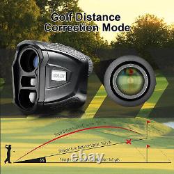 Télémètre laser de golf BOBLOV 650Yards avec verrouillage de drapeau et vibration, grossissement 6X