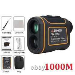 Télémètre laser de golf de chasse 1500m 1000m 600m avec écran LCD