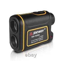 Télémètre laser monoculaire de chasse au golf portable avec roulette de mesure sportive