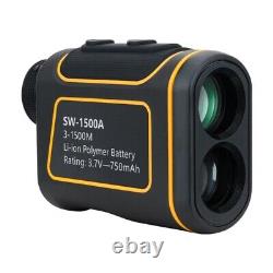 Télémètre laser numérique 3-1500m pour le golf, la chasse et la construction