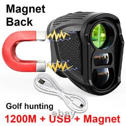 Télémètre laser pour la chasse 600/800/1200M Télémètre de golf avec verrouillage de drapeau