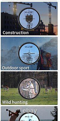 Télémètre laser professionnel pour la chasse, le golf et les activités en extérieur