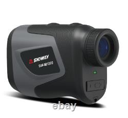 Télescope télémètre laser portable à main pour la chasse et le golf, distance laser de 500 mètres.