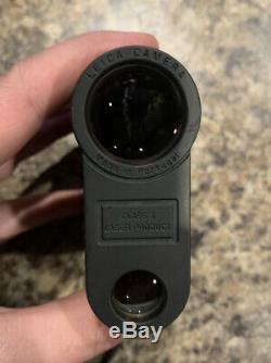 Travaux Utilisés Grand Leica Rangemaster 1600 Laser Finder Belle Forme Avec Le Cas