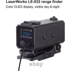 Viseur de lunette de visée de télémètre laser mini-réflecteur pour fusil de chasse en extérieur 700M