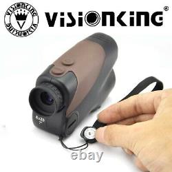 Visionking 6x25 Hunting Golf Laser Range Finder Télescope 900m 1000 Yard