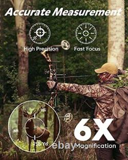 Wosports Hunting Range Finder 800 Yards Archery Laser Rangefinder Pour Bow Hun